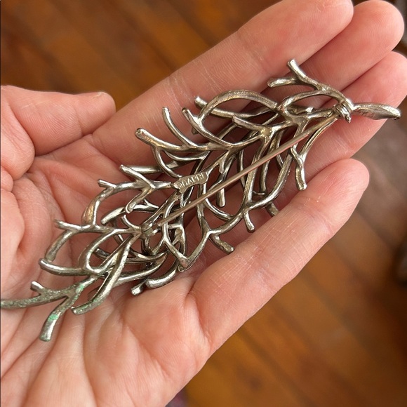 large vintage Capri branch brooch - Picture 2 of 2